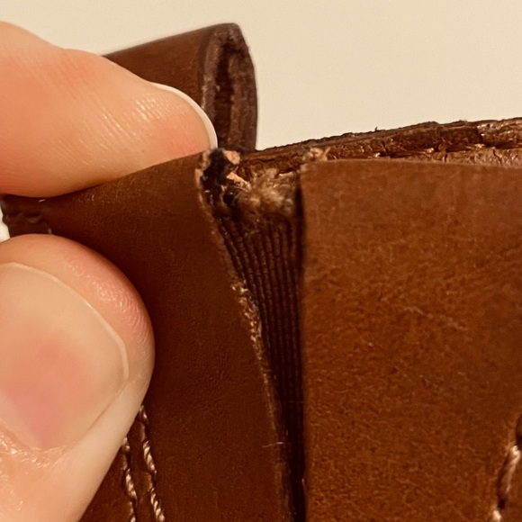 SOLD-Lucky Brand Rollie Boots Leather Equestrian Brown Riding Tall Boots Size 10 - Picture 9 of 16